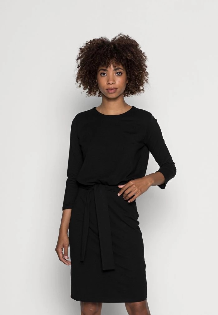 Peignoir ANNA FIELD Anna Field Quarter Sleeves Loose Fitted Skirt Dress Noir Femme | ENV-9737555